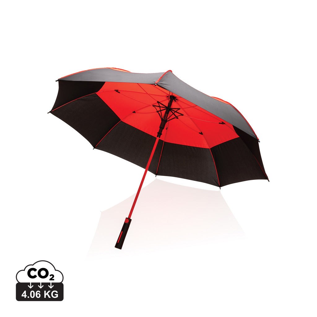 27' Impact AWARE™ RPET 190T automatisk ö stormsäkert paraply