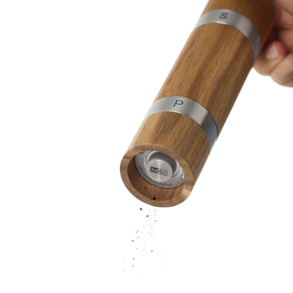 AdHoc Duomill dubbelkvarn för peppar och salt