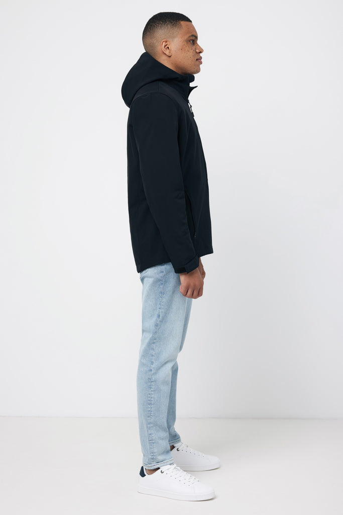 IQONIQ Makalu soft shell herrjacka i återvunnen polyester