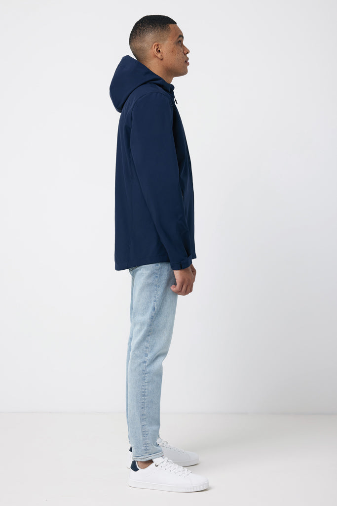 IQONIQ Makalu soft shell herrjacka i återvunnen polyester