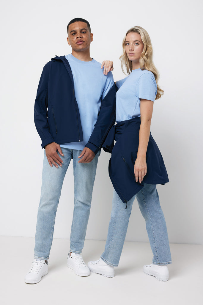 IQONIQ Makalu soft shell herrjacka i återvunnen polyester