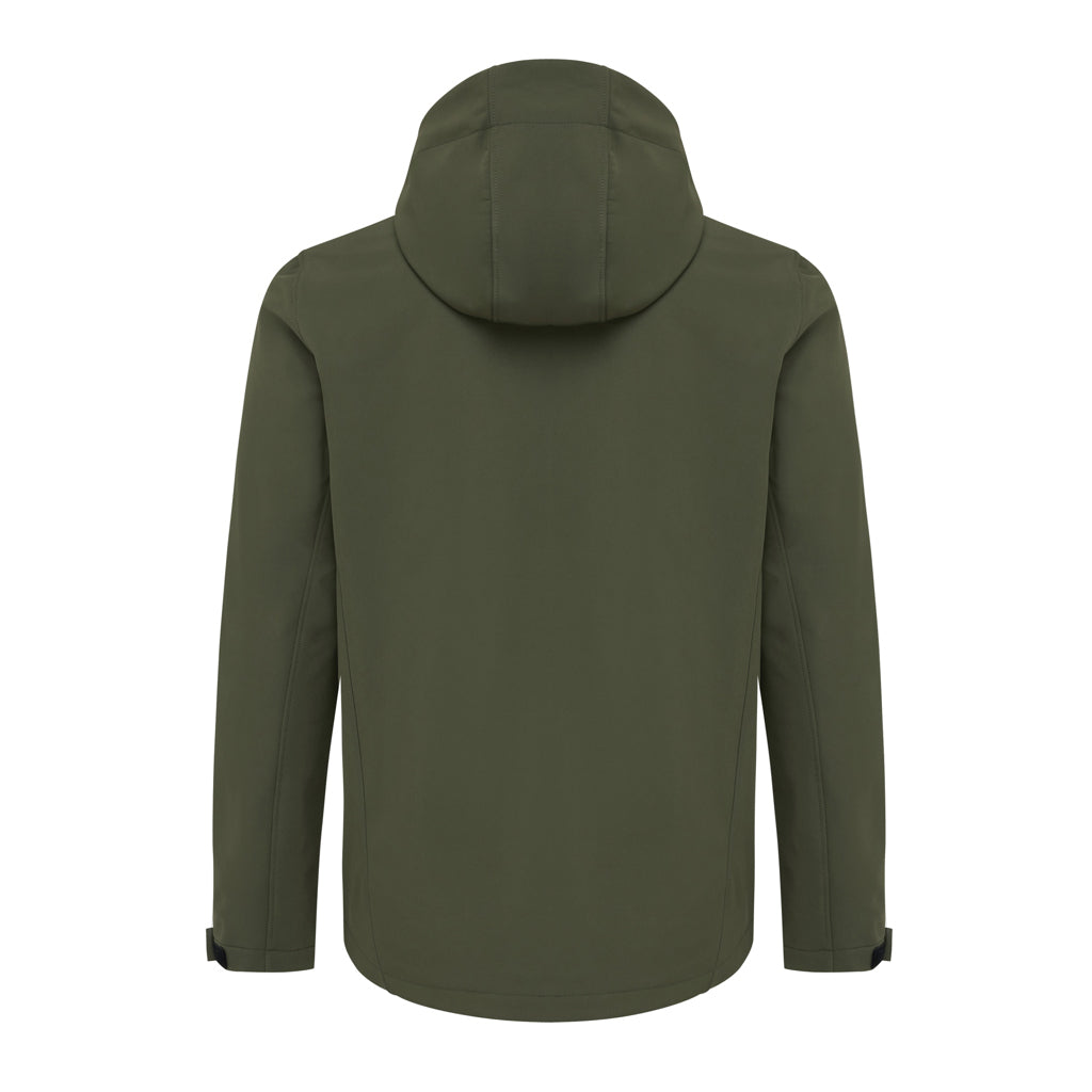 IQONIQ Makalu soft shell herrjacka i återvunnen polyester