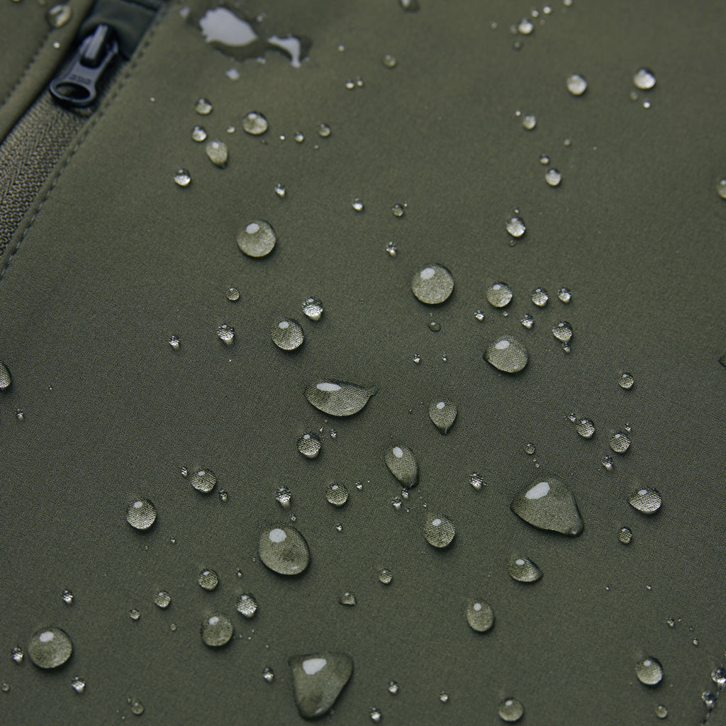 IQONIQ Makalu soft shell herrjacka i återvunnen polyester
