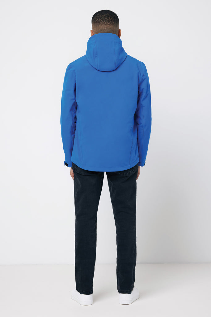 IQONIQ Makalu soft shell herrjacka i återvunnen polyester
