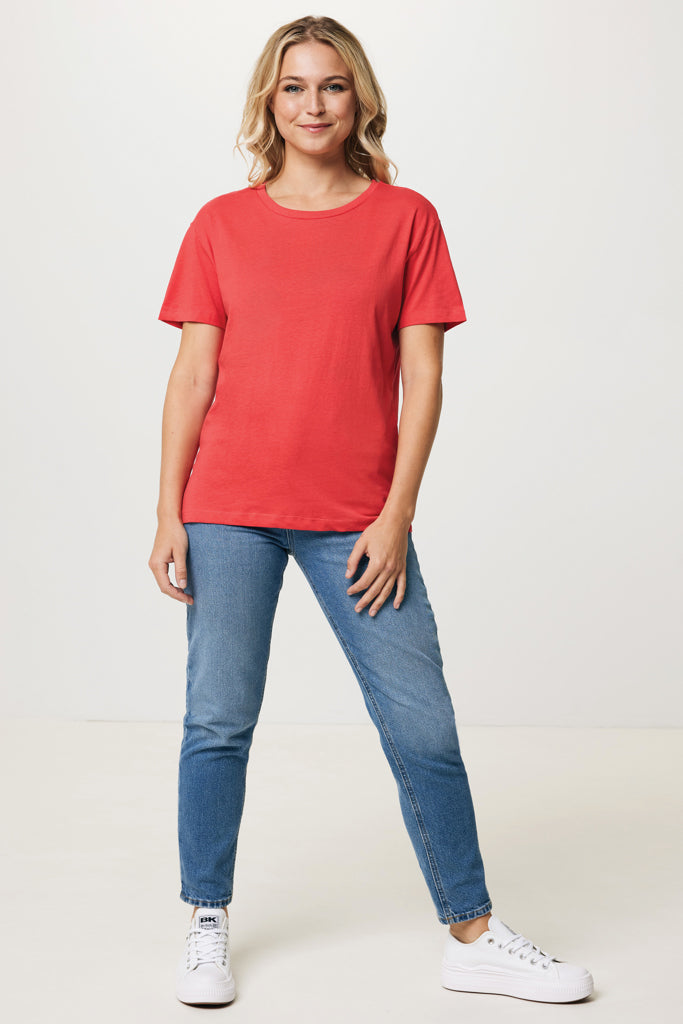 IQONIQ Yala t-shirt dam i återvunnen bomull - Vibrant Colors