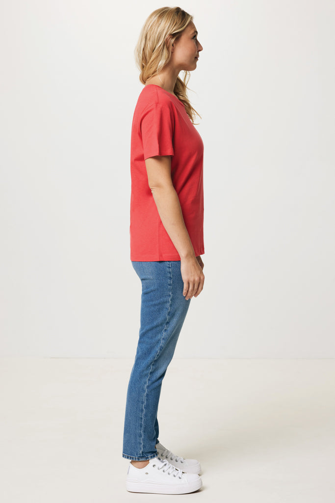 IQONIQ Yala t-shirt dam i återvunnen bomull - Vibrant Colors