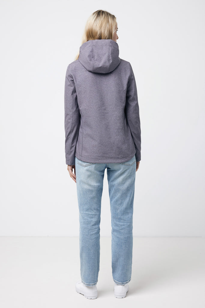 IQONIQ Makalu soft shell damjacka i återvunnen polyester