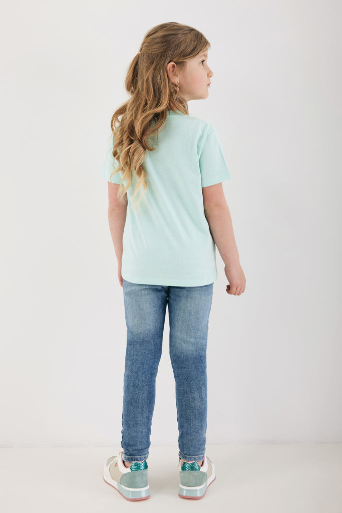 Iqoniq Koli t-shirt barn i återvunnen bomull