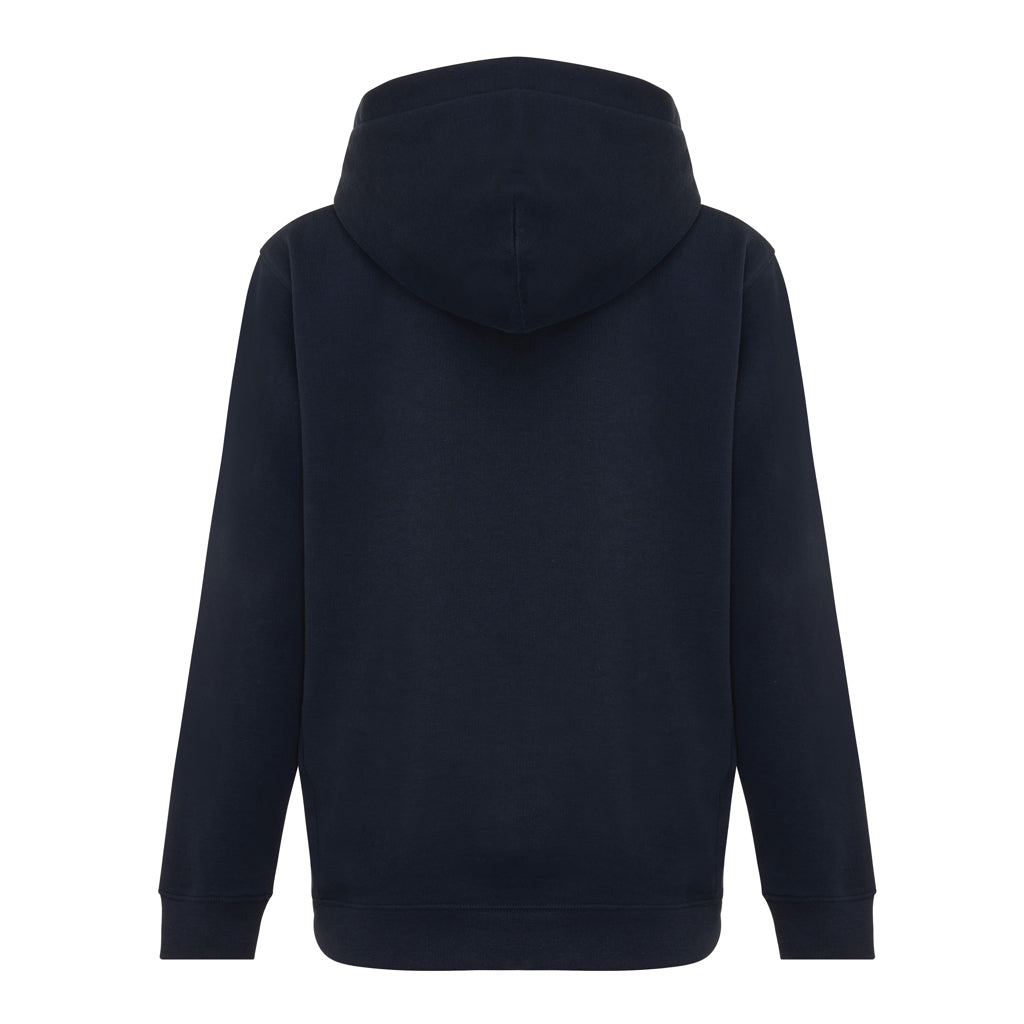 IQONIQ Yengo barnhoodie i återvunnen bomull med sidofickor