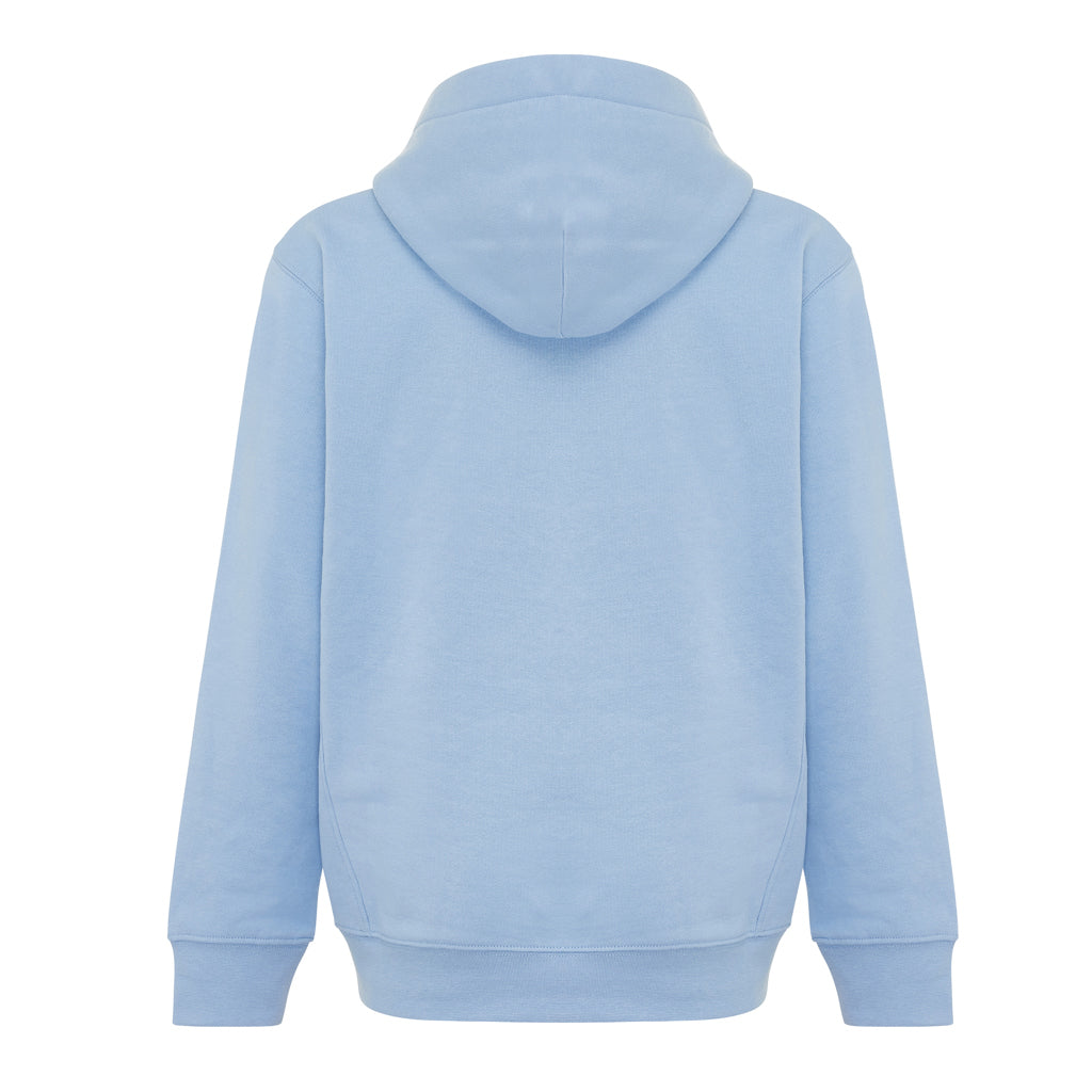 IQONIQ Yengo barnhoodie i återvunnen bomull med sidofickor