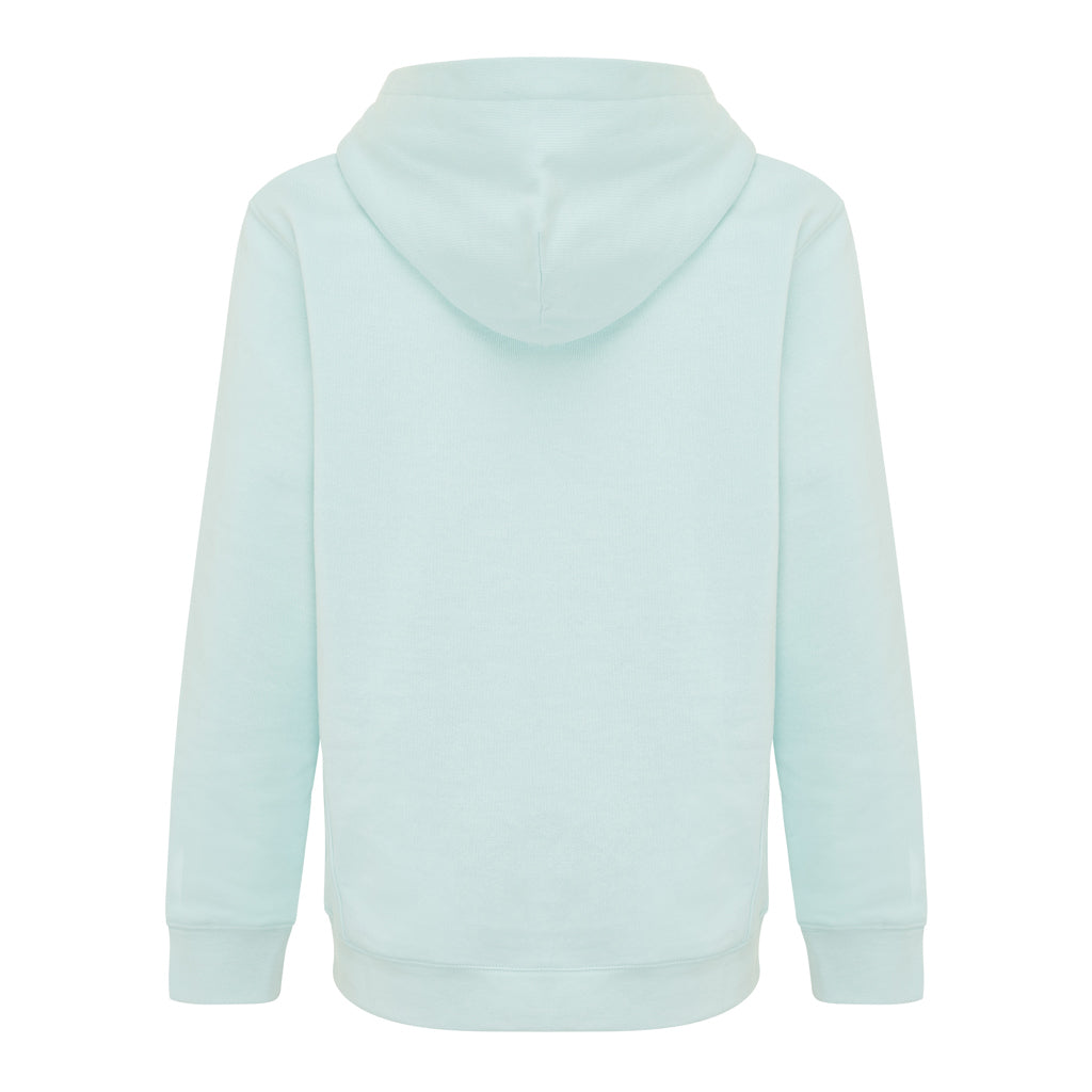 IQONIQ Yengo barnhoodie i återvunnen bomull med sidofickor