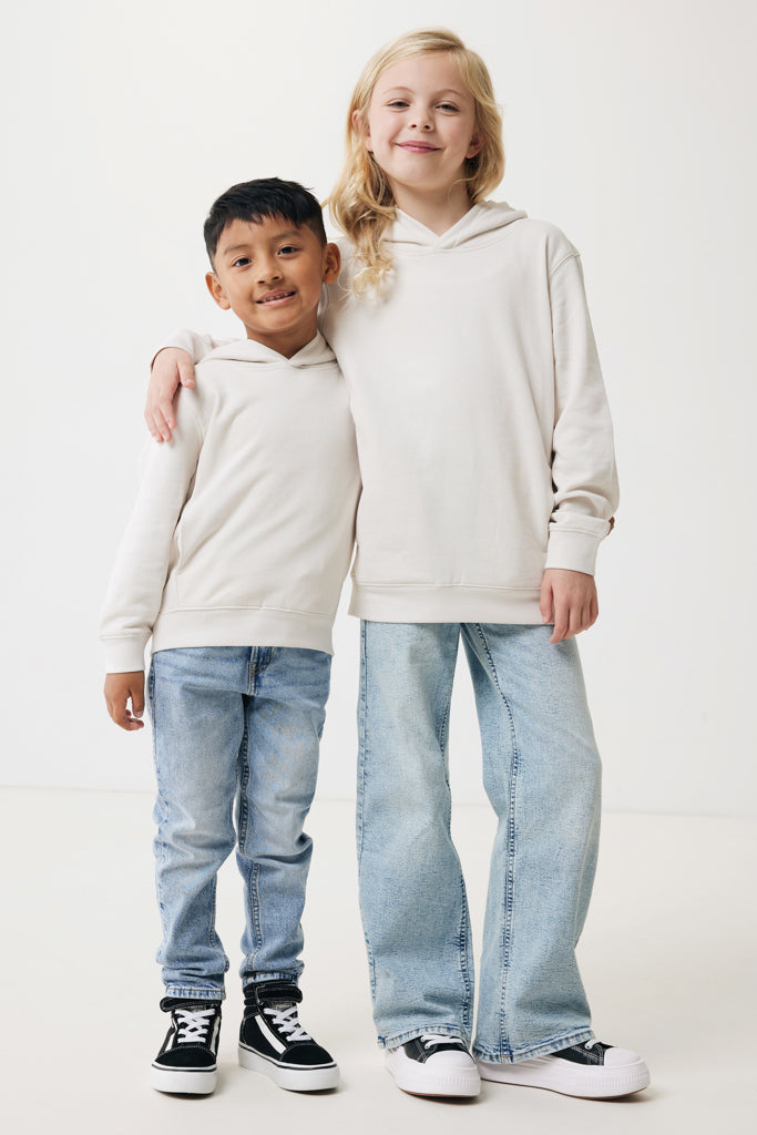 IQONIQ Yengo hoodie i återvunnen bomull med sidofickor för b