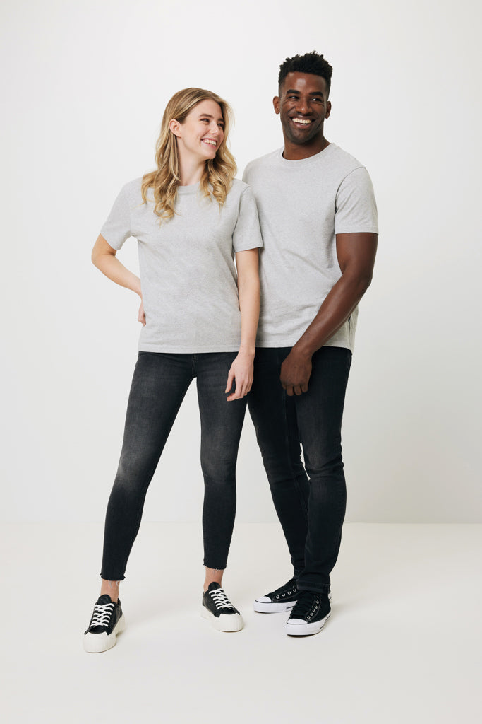 IQONIQ Manuel t-shirt i återvunnen ofärgad bomull