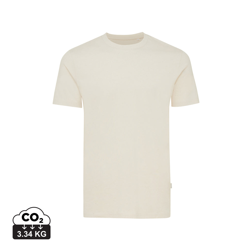 IQONIQ Manuel t-shirt i återvunnen ofärgad bomull