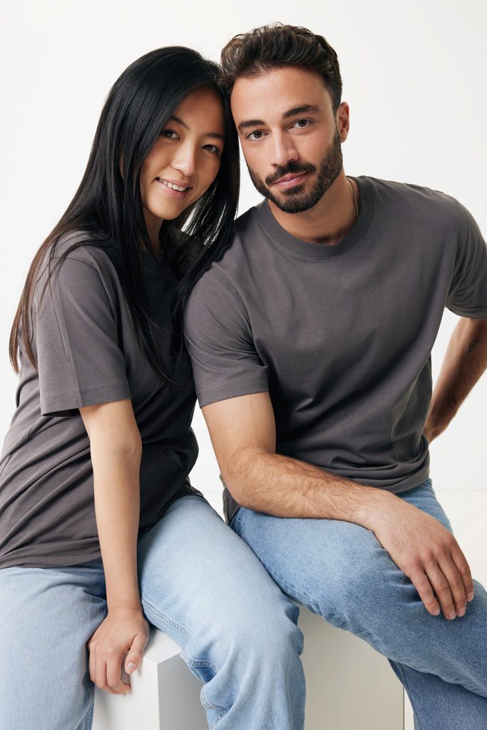 IQONIQ Kakadu relaxed t-shirt i återvunnen bomull