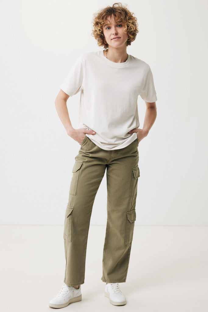 IQONIQ Kakadu relaxed t-shirt i återvunnen bomull