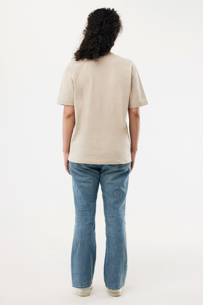 IQONIQ Nikko t-shirt i tung återvunnen bomull