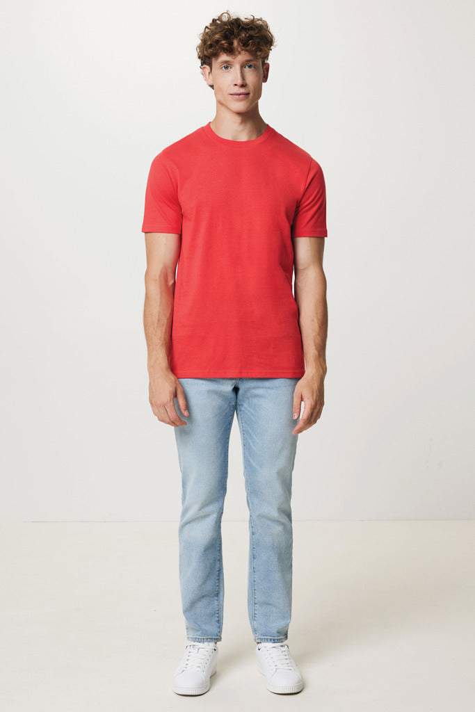 IQONIQ Brett t-shirt i återvunnen bomull - Vibrant Colors