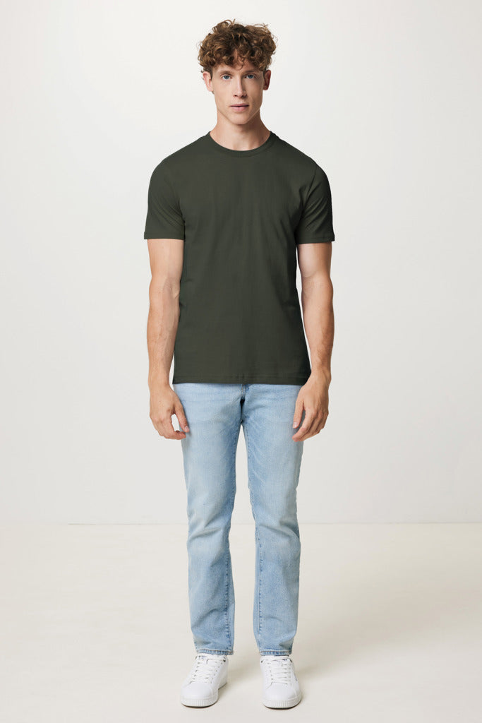 IQONIQ Brett t-shirt i återvunnen bomull - Natural Colors