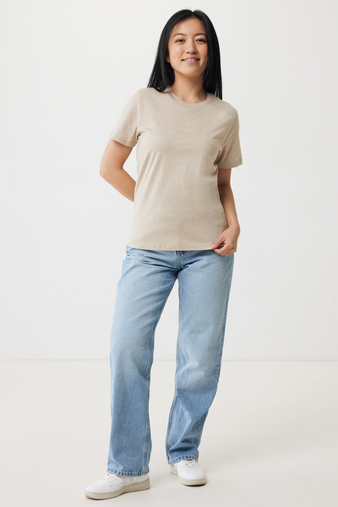 IQONIQ Brett t-shirt i återvunnen bomull - Natural Colors