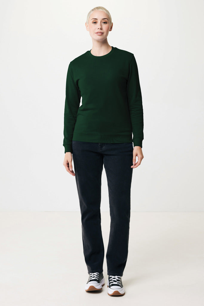 IQONIQ Zion sweatshirt i återvunnen bomull - Vibrant Colors