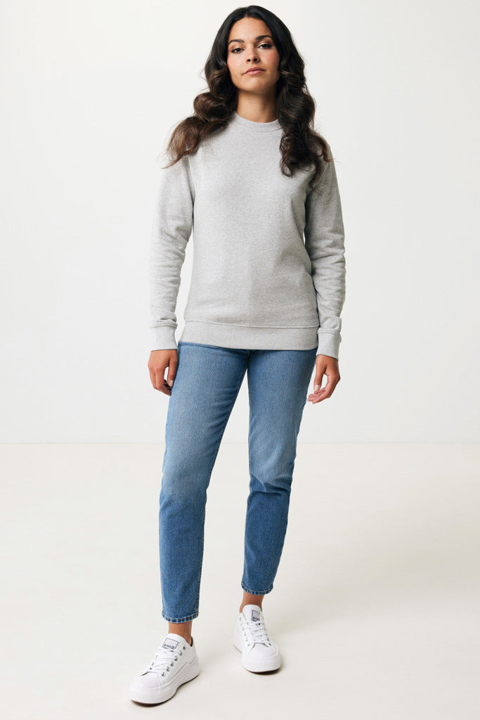 IQONIQ Denali sweatshirt i återvunnen ofärgad bomull