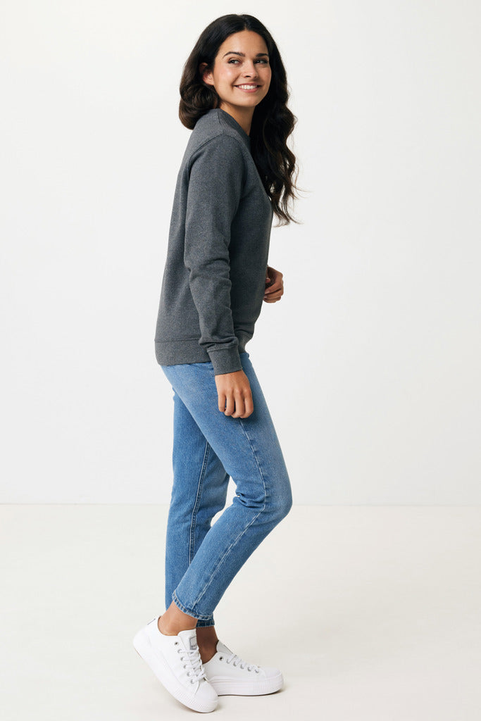 IQONIQ Denali sweatshirt i återvunnen ofärgad bomull