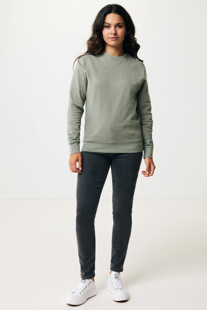 IQONIQ Denali sweatshirt i återvunnen ofärgad bomull