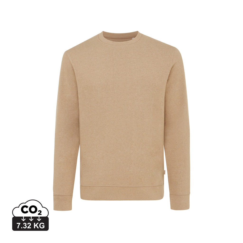 IQONIQ Denali sweatshirt i återvunnen ofärgad bomull