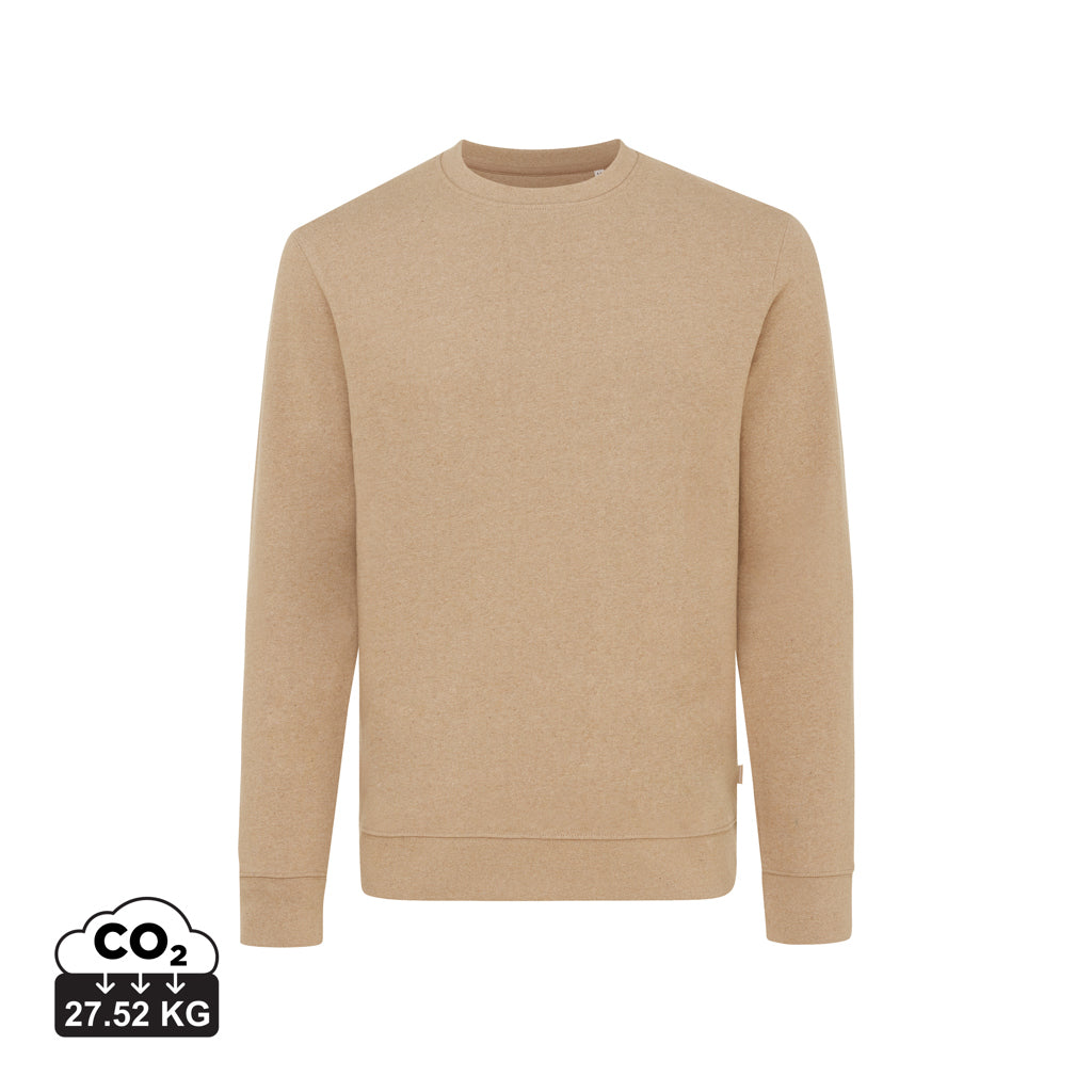 IQONIQ Denali sweatshirt i återvunnen ofärgad bomull