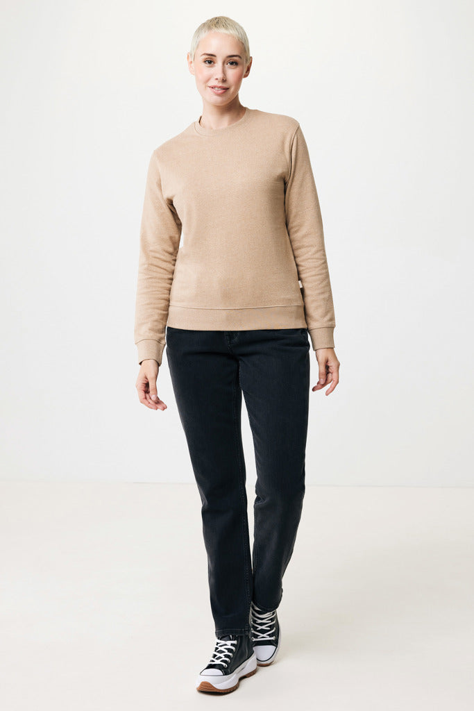 IQONIQ Denali sweatshirt i återvunnen ofärgad bomull