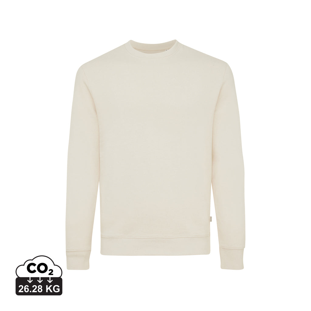 IQONIQ Denali sweatshirt i återvunnen ofärgad bomull