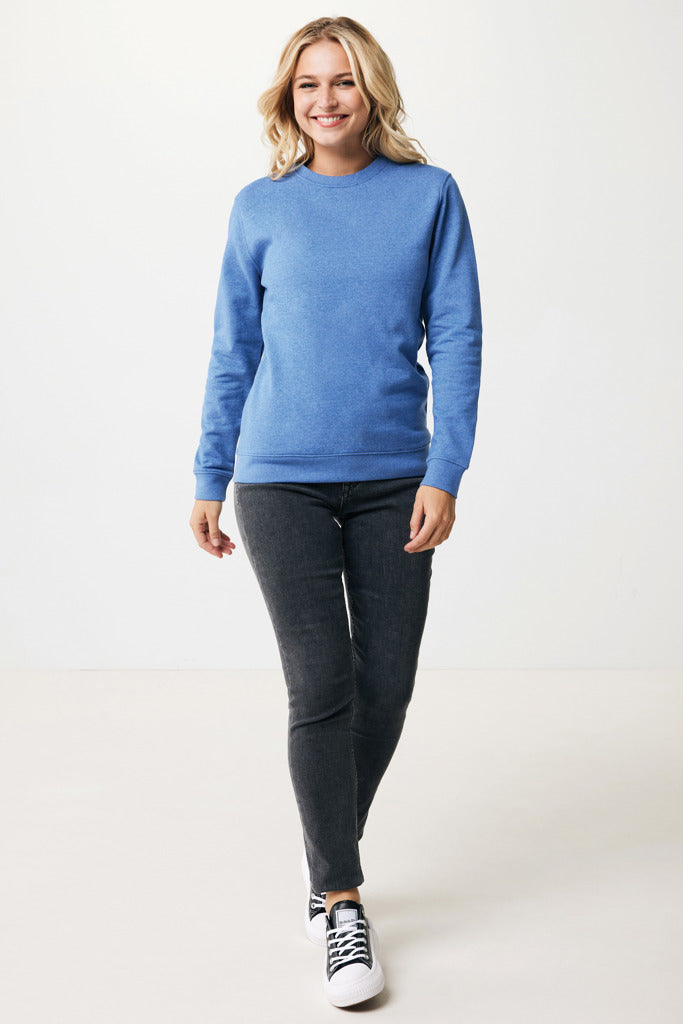 IQONIQ Denali sweatshirt i återvunnen ofärgad bomull