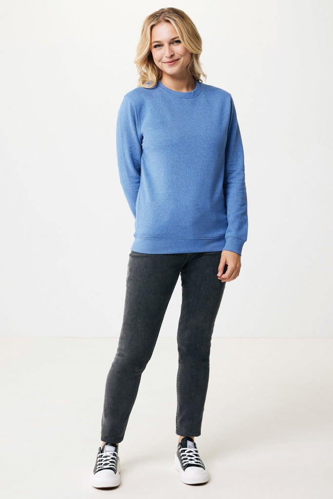 IQONIQ Denali sweatshirt i återvunnen ofärgad bomull