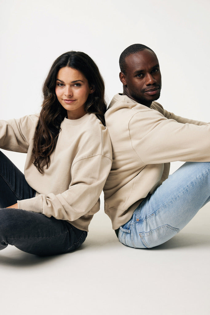 IQONIQ Kruger relaxed fit sweatshirt i återvunnen bomull - miscellaneous Colors