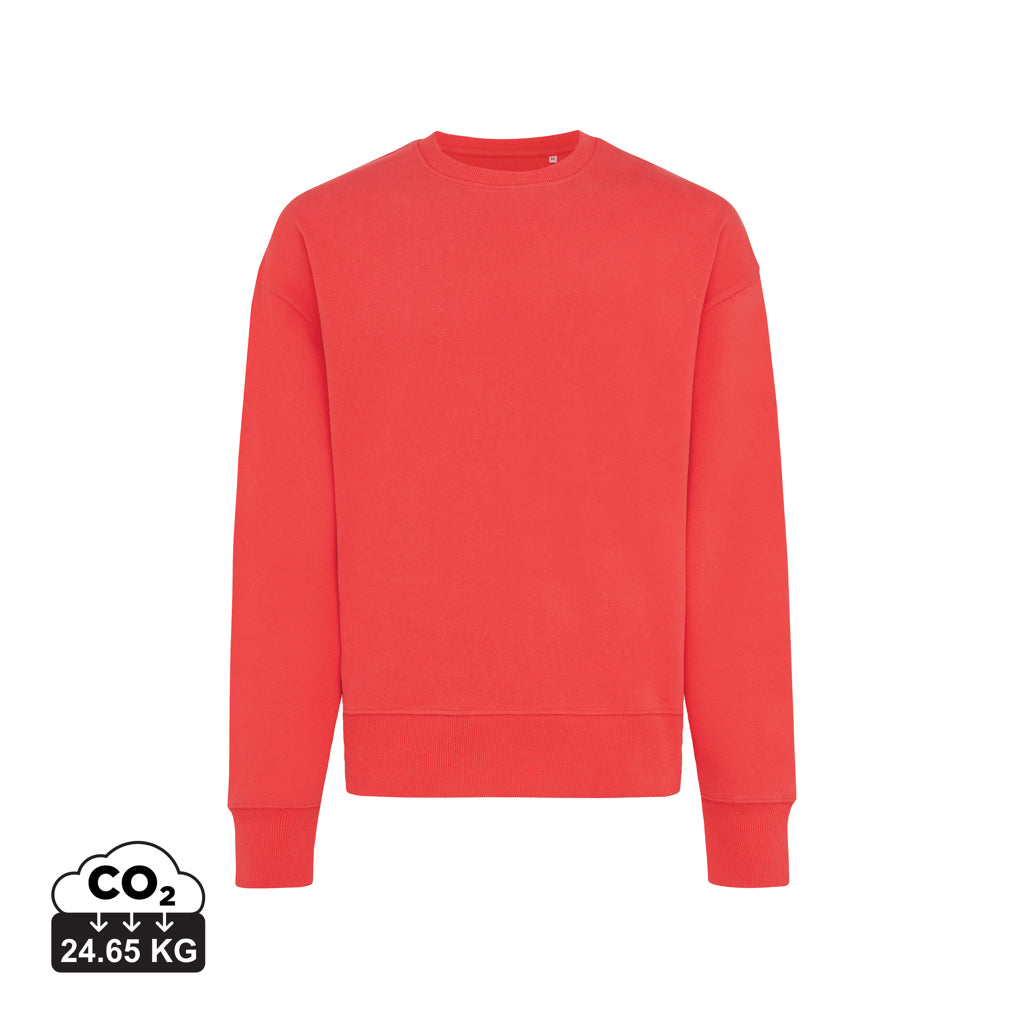 IQONIQ Kruger relaxed fit sweatshirt i återvunnen bomull - Vibrant Colors