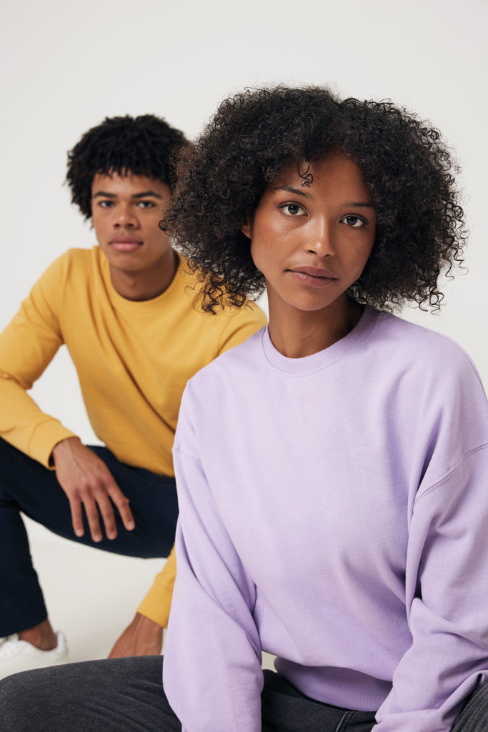 IQONIQ Kruger relaxed fit sweatshirt i återvunnen bomull - miscellaneous Colors