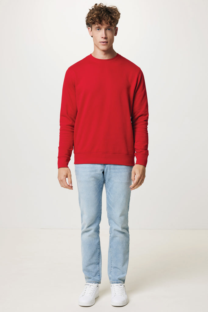 IQONIQ Etosha lättvikt sweatshirt i återvunnen bomull - Vibrant Colors