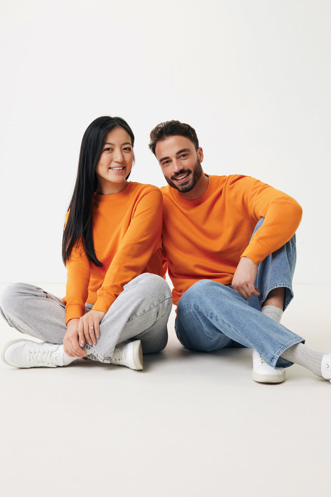 IQONIQ Etosha lättvikt sweatshirt i återvunnen bomull - Vibrant Colors