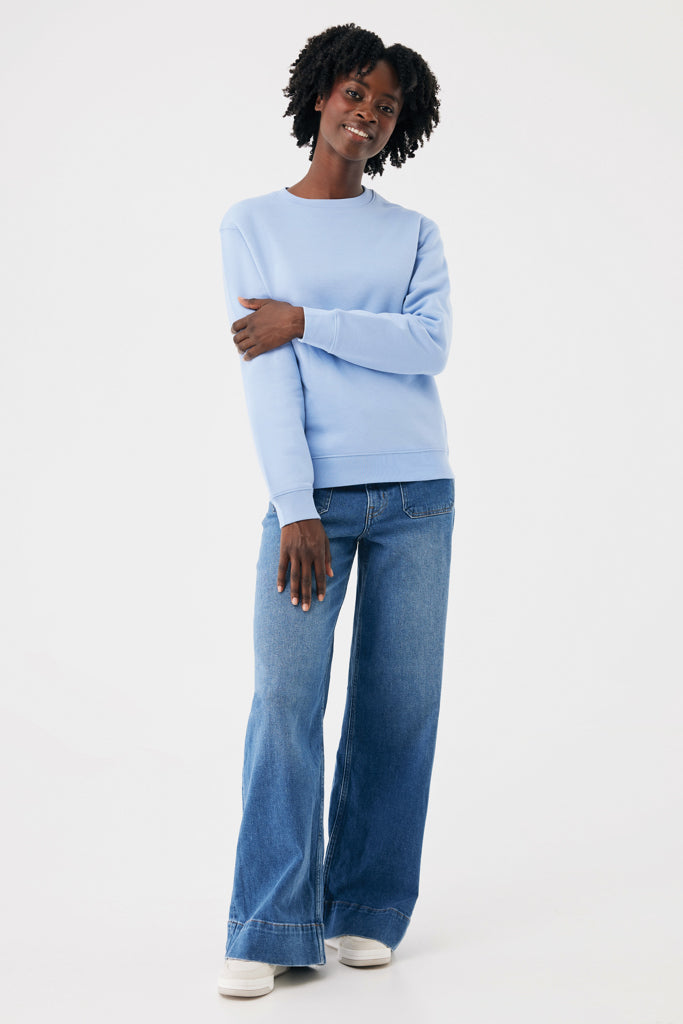 IQONIQ Torla sweatshirt i återvunnen bomull - Vibrant Colors