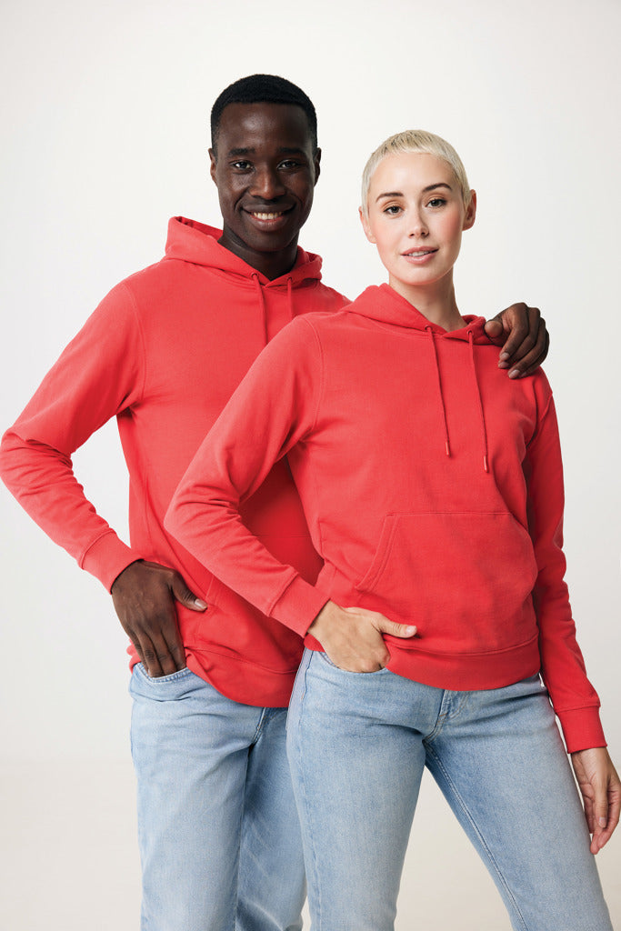 IQONIQ Jasper hoodie i återvunnen bomull - Vibrant Colors