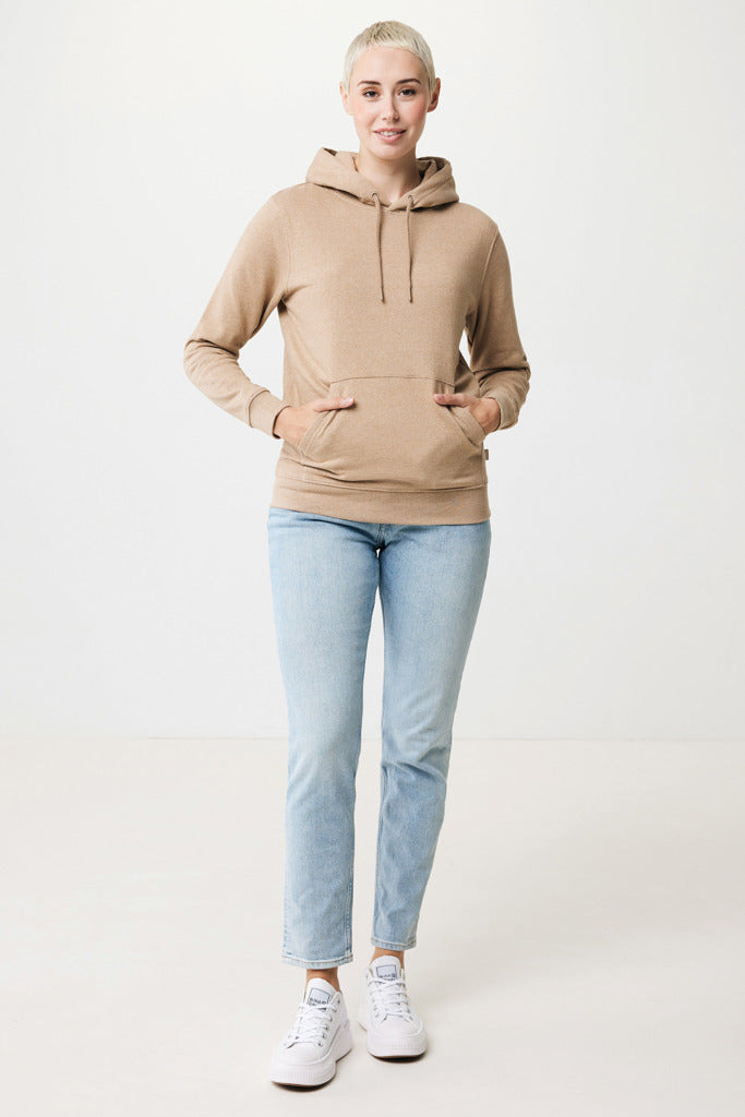 IQONIQ Torres hoodie i återvunnen ofärgad bomull