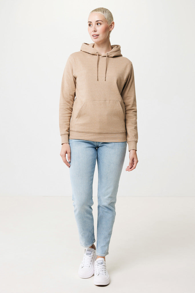 IQONIQ Torres hoodie i återvunnen ofärgad bomull