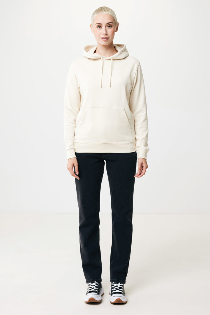 IQONIQ Torres hoodie i återvunnen ofärgad bomull