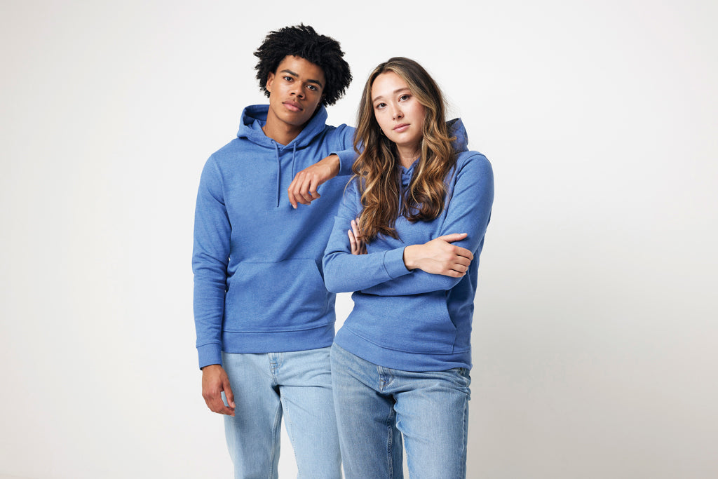 IQONIQ Torres hoodie i återvunnen ofärgad bomull