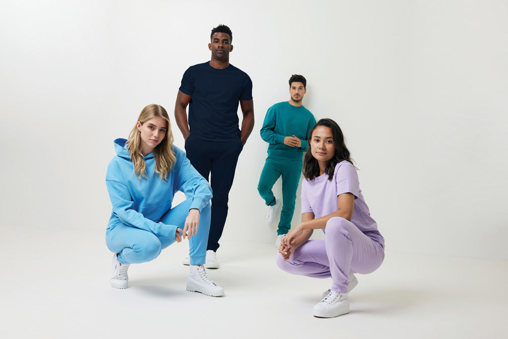 IQONIQ Yoho relaxed fit hoodie i återvunnen bomull - Professional Colors