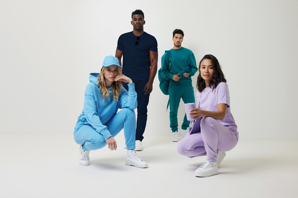 IQONIQ Yoho relaxed fit hoodie i återvunnen bomull - Professional Colors