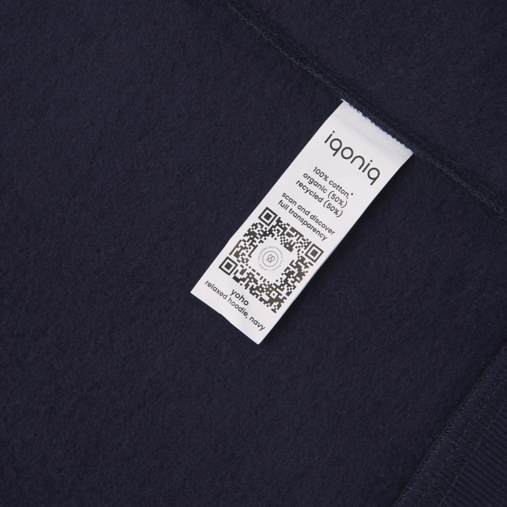 IQONIQ Yoho relaxed fit hoodie i återvunnen bomull - Professional Colors