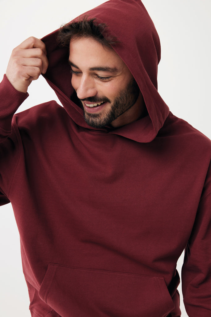 IQONIQ Yoho relaxed fit hoodie i återvunnen bomull - Natural Colors