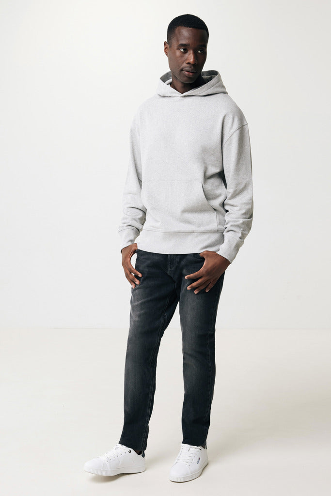 IQONIQ Yoho relaxed fit hoodie i återvunnen bomull - Professional Colors